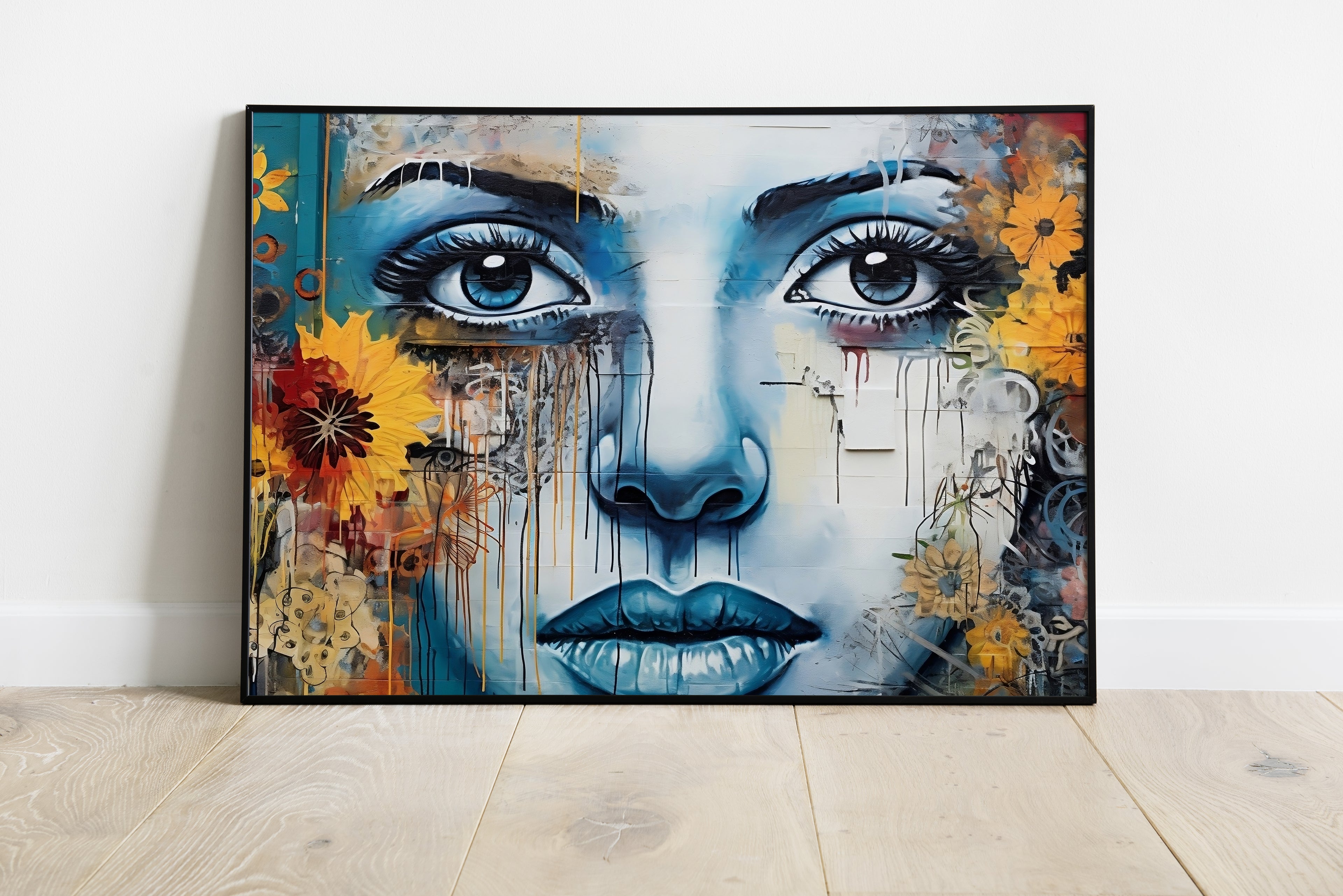 Woman Abstract Wall Art Print