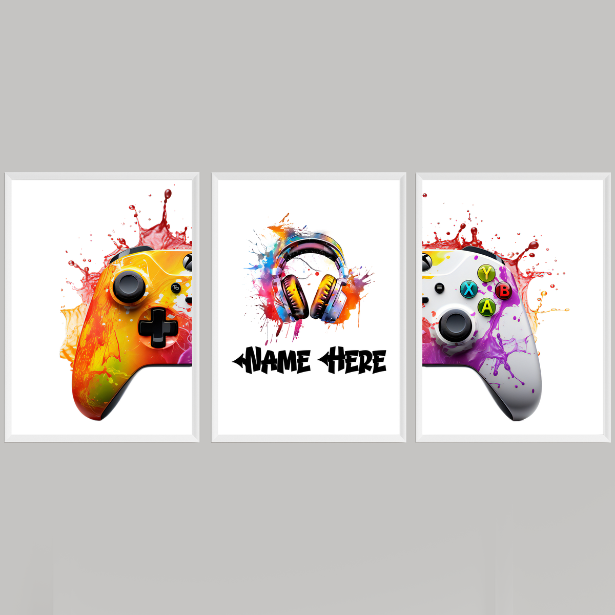 Xbox 3 Picture Wall Art Print