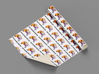 Xbox Controller Personalised Wrapping Paper back view - printed product by Perrys Prints