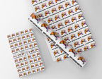 Xbox Controller Personalised Wrapping Paper front view - printed product by Perrys Prints