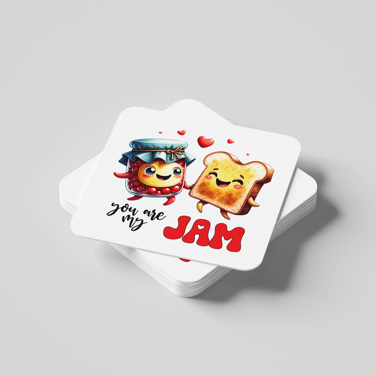 Funny Food Puns Coasters