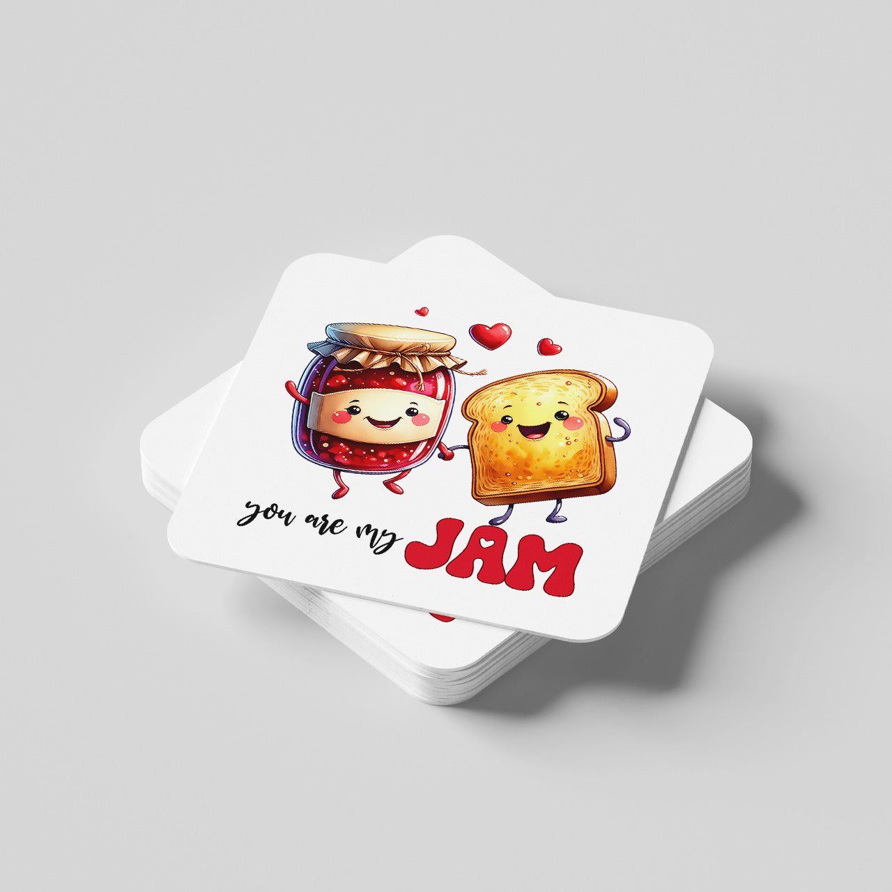 Funny Food Puns Coasters