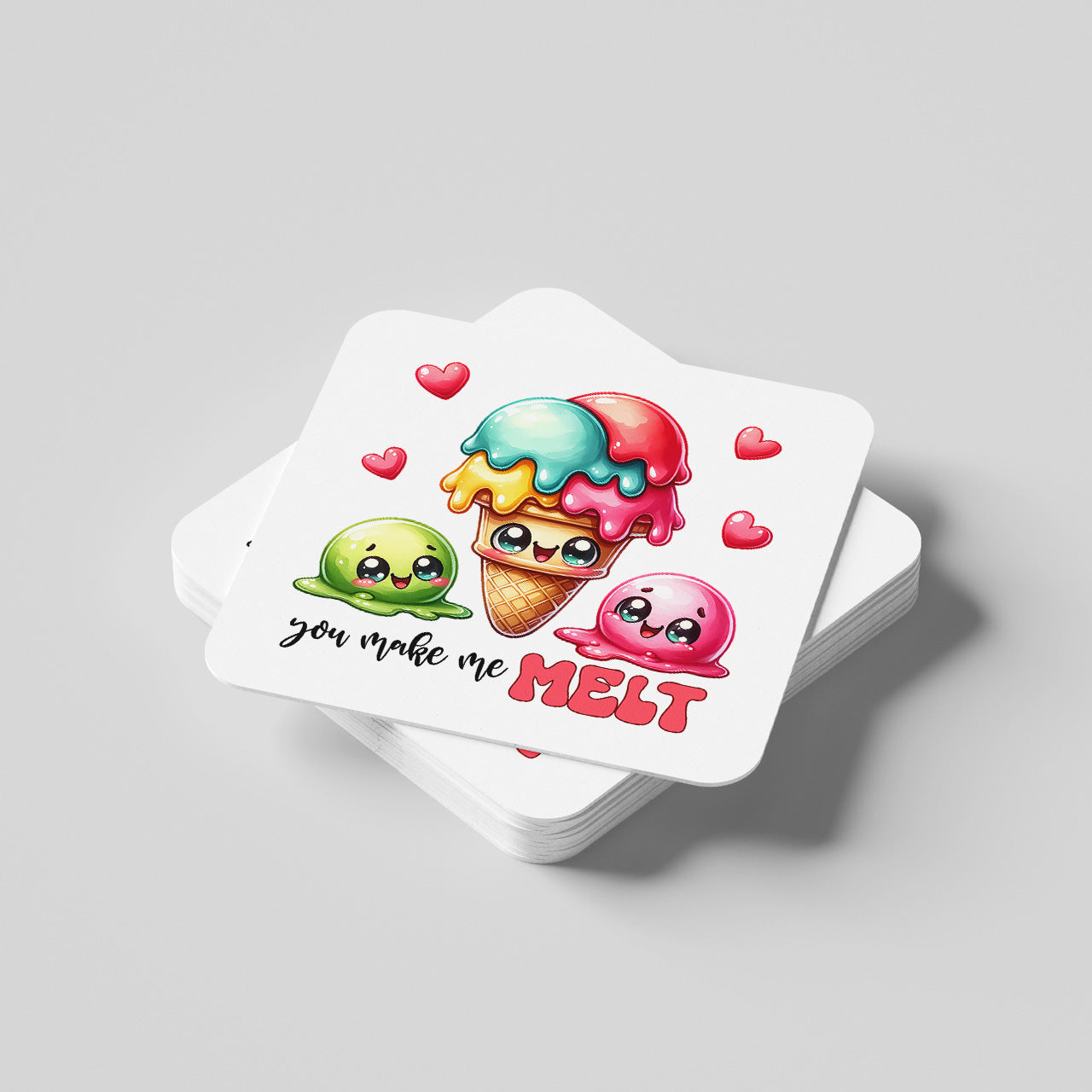 Funny Food Puns Coasters