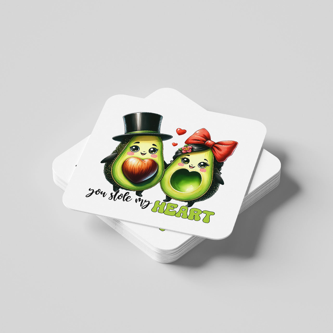 Funny Food Puns Coasters