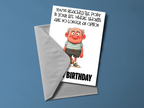 You've Reached The Point In Your Life Funny Rude Personalised Birthday Card