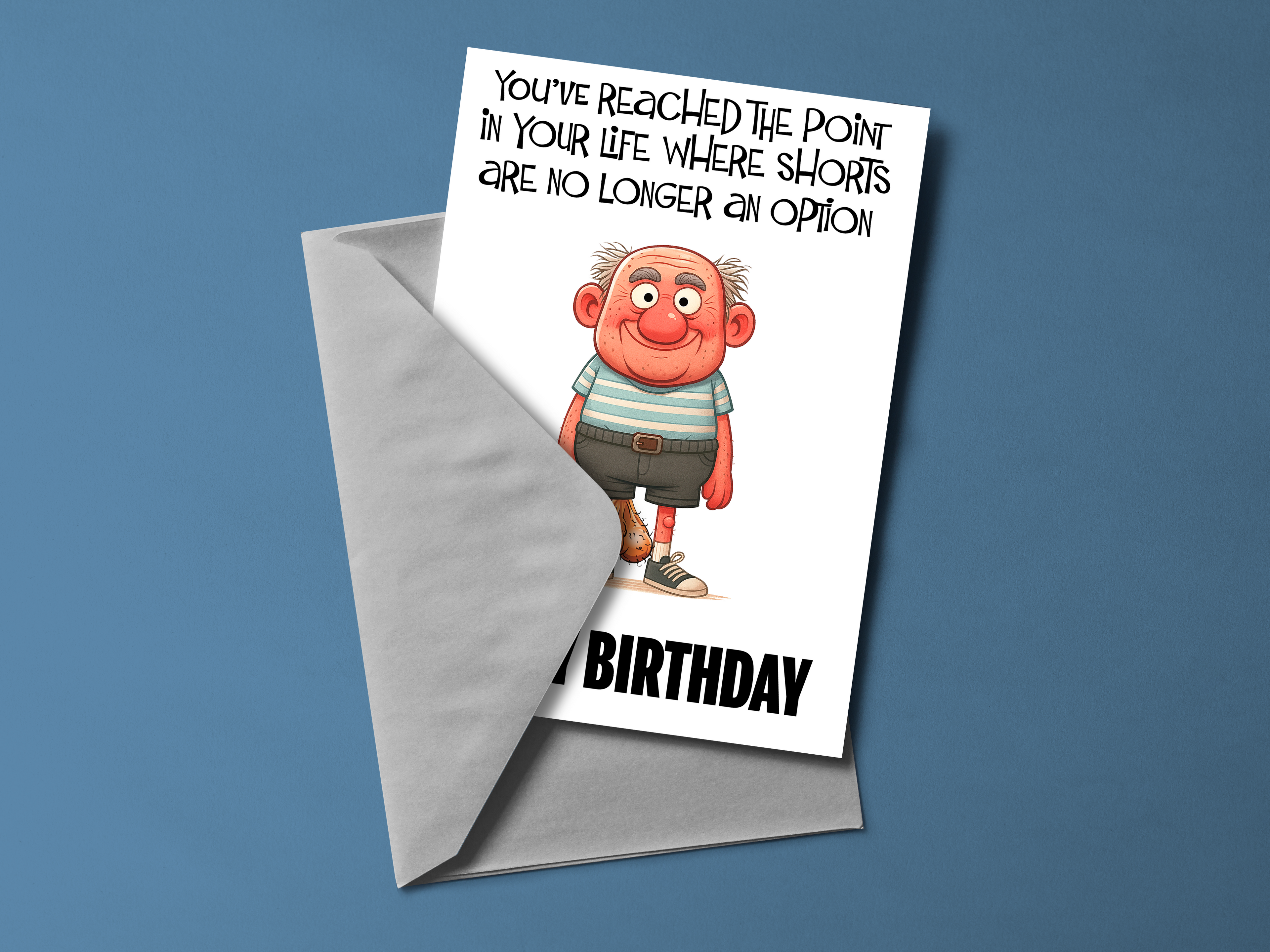 You've Reached The Point In Your Life Funny Rude Personalised Birthday Card